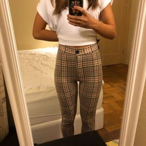 free people carnaby plaid pant